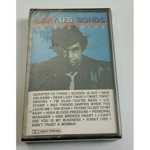 GARY U.S. BONDS‎ - 16 BIG HITS - CASSETTE - SEALED